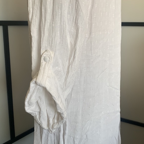 Torrid Women's White Tunic Detail Sheer Top Size 2X V797 - Picture 11 of 16